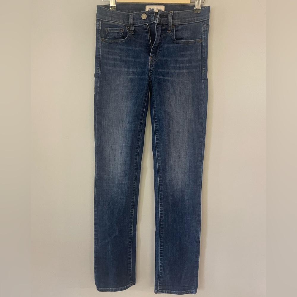 Gap 24hr straight leg. Dark wash